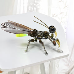 Steampunk Mantis-Modell